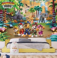 "Paw Patrol Kinderzimmer Tapete 252 Cm X 182 Cm (99\" X 72\") Kleinkinderzimmer"