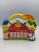 Tyco Sesame Street Farm Counting Numbers Teaching Game Tested 1999 Toy
