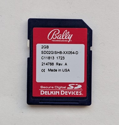 NEU: 2GB Delkin Devices Secure Digital (SD) Speicherkarte Bally