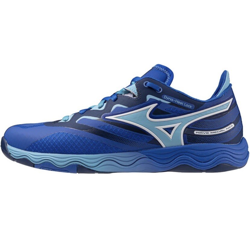 Mizuno Japan Table Tennis Shoes Wave Medal NEO 81GA2325 Blue