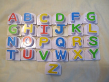 Lot of 25 LeapFrog Fridge Phonics Alphabet Letters 1 3/4 Smaller Letters