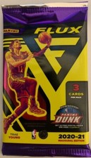 2020-21 Panini Flux NBA Basketball pack from a Sealed Blaster Exclusive Box**