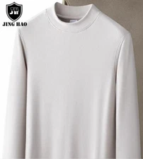 JingHao Mens Summer Short Sleeve T-Shirt Casual Relaxed Fit  Shirts for Men