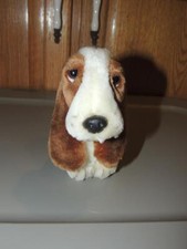6" Plush Hush Puppies Brand Basset Hound Dog Stuffed Advertising Excellent
