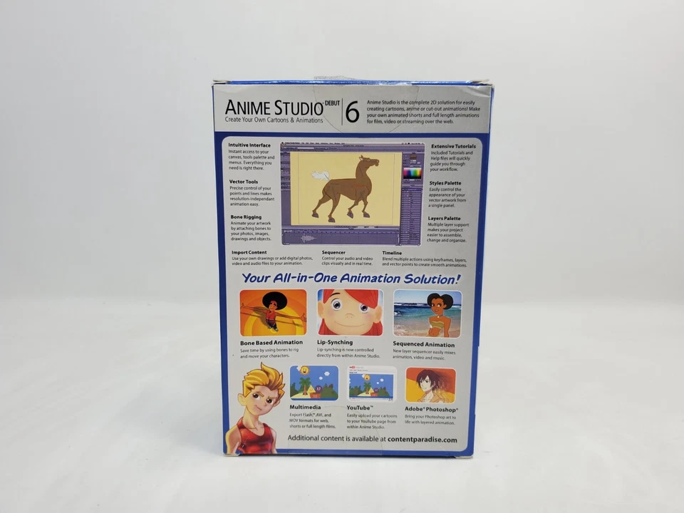 Anime Studio Debut 6: Create Your Own Cartoons & Animations Windows/Macintosh - Image 3 of 4
