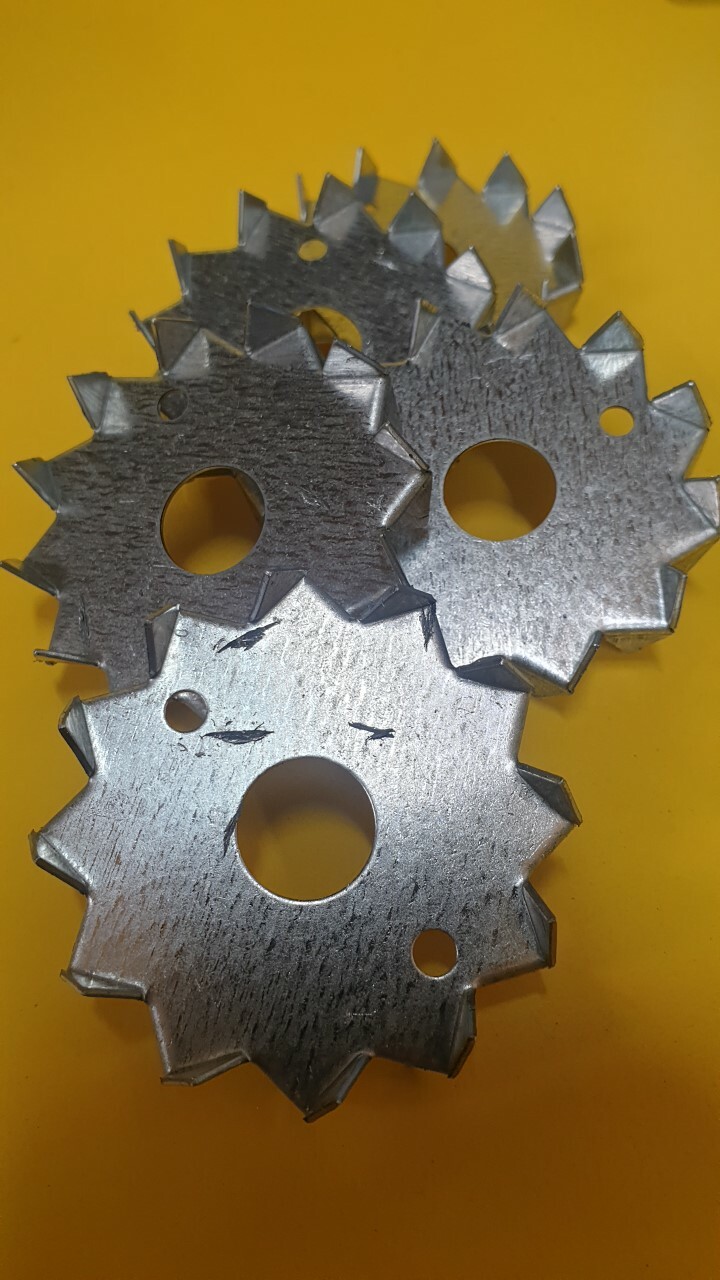 Dog Tooth Washers 50mm Zinc Plated Corrosion Resist Wood Timber