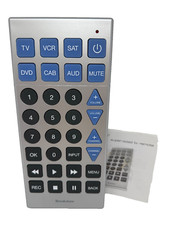 Brookstone Super-Sized TV Remote - Universal ...