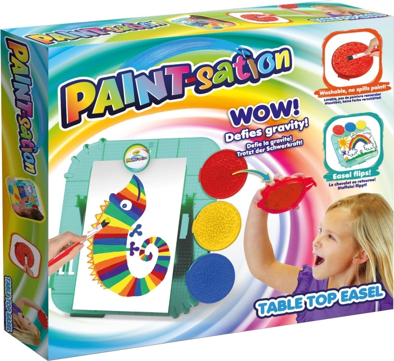 Gadget - Goliath Games: Paint-Sation - Table Top Easel - Cavalletto - Goliath Ga