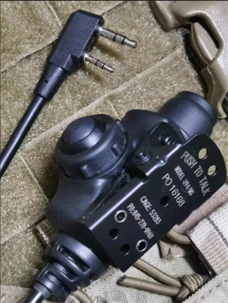 TCA Replica U94/V2 Waterproof Tactical PTT Silent Soft Rubber