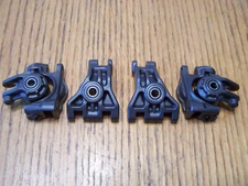 Fit Traxxas SLASH 4X4 VXL Extreme HD Front Rear Axle Carriers Caster Blocks Hubs