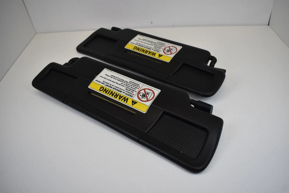 2005 2011 Mercedes R171 SLK350 SLK280 козырек от солнца черный левый правый комплект OEM - Изображение 2 из 4