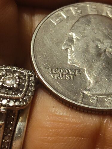 1983 d washington quarter Error Missing Letters, Double Struck, D Over P - Picture 5 of 8
