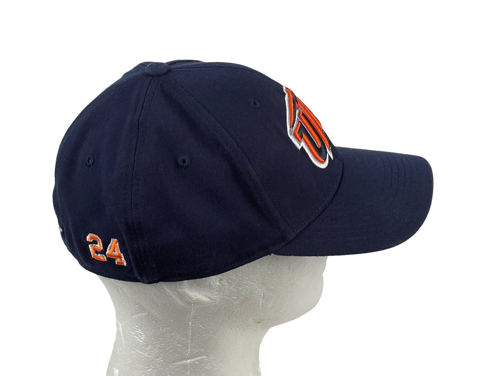 UTEP Miners Navy Blue Fitted Hat Size L/XL University Of Texas El Paso