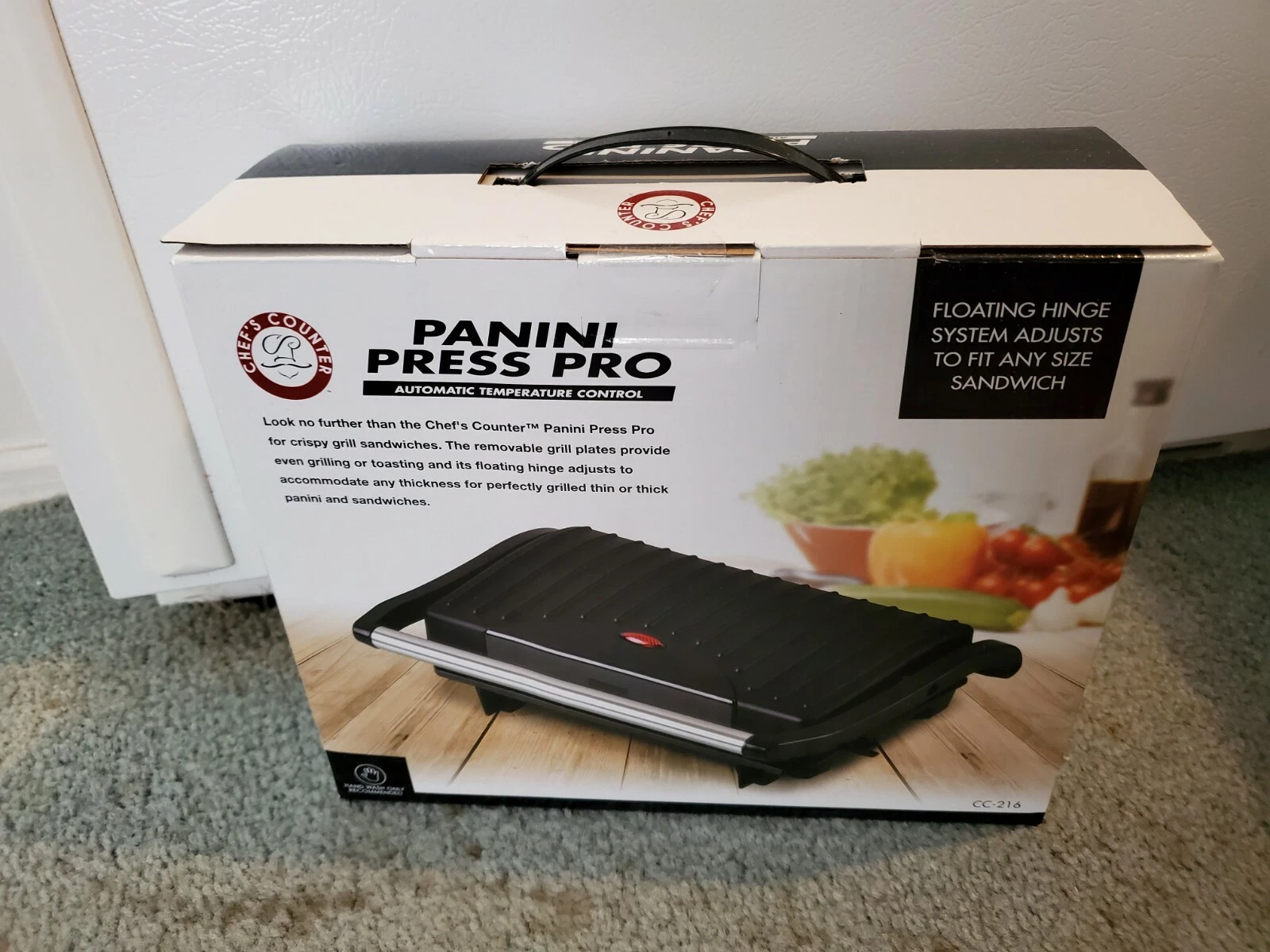 Chef's Counter Panini Press Pro