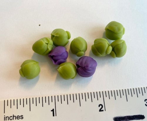wholesale Food 1:12 Dollhouse Miniature handmade clay Vegetable fruit market - Picture 27 of 50