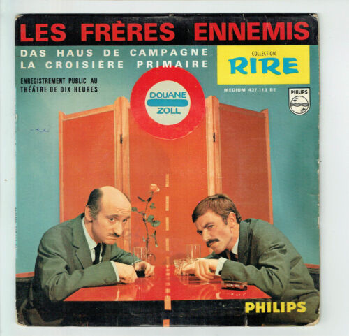 Les Freres Feinde Vinyl 45 Runden EP Das Haus Landhaus - Philips 437113 Selten - Foto 1 di 3