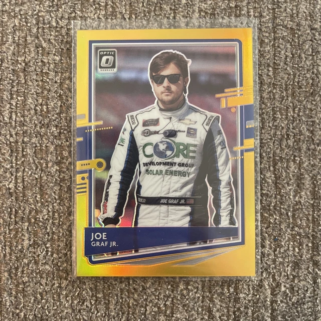 2021 Donruss Racing Joe Graf Jr Gold Optic 10/10 Holo #61