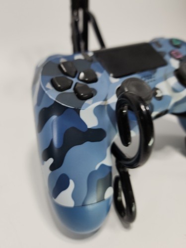 Sony DualShock 4 Wireless Controller PlayStation 4 Blue Camo • Repair or Parts - Picture 2 of 8