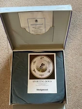 ANTIQUE SET OF 6 DOG PLATES WEDGWOOD MARGUERITE KIRMSE HAND PAINTED NO. 177/200