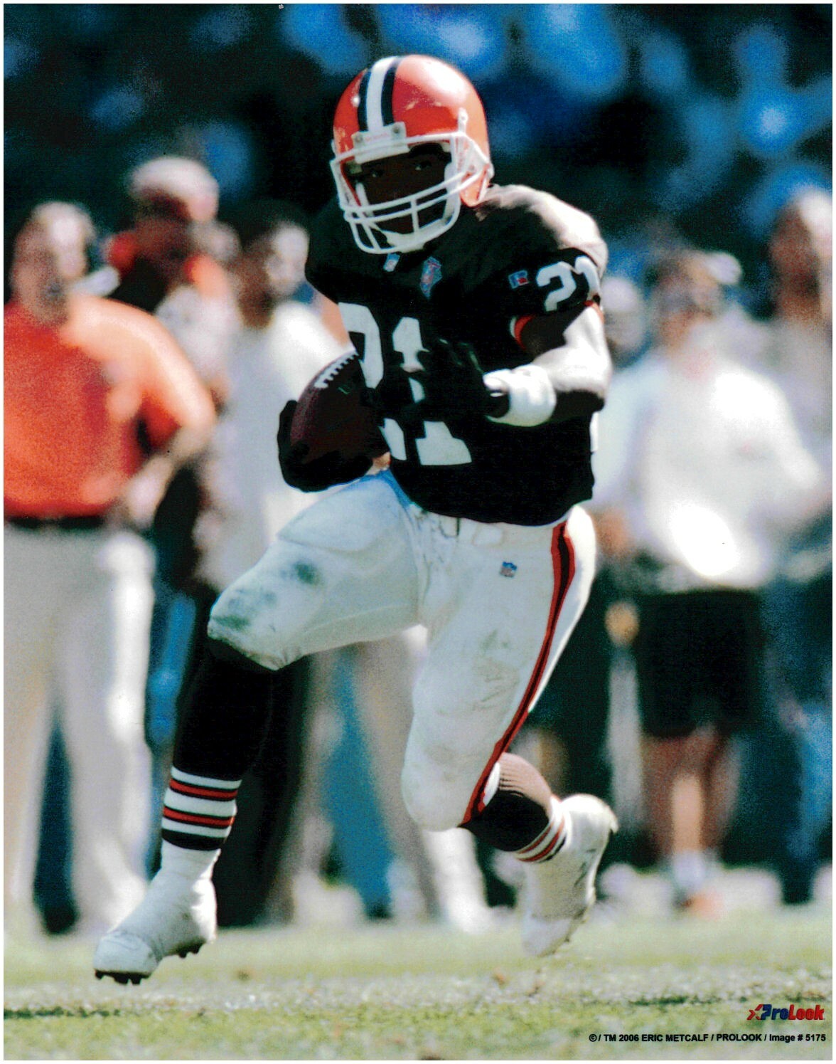 Eric Metcalf Licensed 8x10 Football Photo-Cleveland Browns
