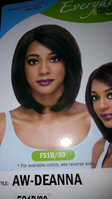 Amore Mio Everyday Hair Deanna Off Black with Cooper Blonde Frost Bob Straight