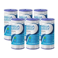 AQUA CREST FXHSC Whole House Water Filter Replacement for GE® FXHSC, GXWH40L(6)