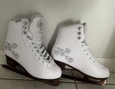 Bladerunner Diva Figure Skates Size 5 White Lace-Up Insulated Liner Pair