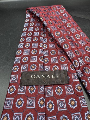 Gilet ZILLI En Soie Pure 100% - Avec Cravate Assortie - Taille 52 - Fabriqué En Italie - Neuf Avec étiquettes