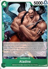 Aladine C A Fist of Divine Speed Release Event Cards OP11-024 One Piece TCG