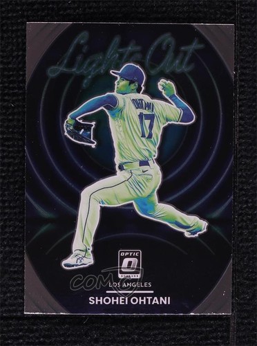 2022 Panini Donruss Optic Lights Out Shohei Ohtani #LO-6 tv5