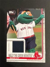 2019 Topps Opening Day Jersey Relic #MR-WGM Wally the Green Monster Red Sox