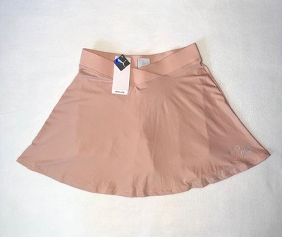 PUMA Butterfly Effect Skort Skirt Shorts Pink Nude Rose Quartz Size XL or L