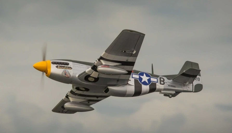 Hanger 9 P-51D Mustang 20cc ARF, 69.5 HAN2820B - Image 4 of 4