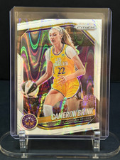 Panini Prizm WNBA 2025 White Seismic Prizm #87 Cameron Brink Los Angeles Sparks