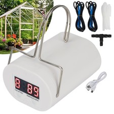 Automatic Micro Drip Irrigation Watering System Kit Plant Garden Greenhouse HOT