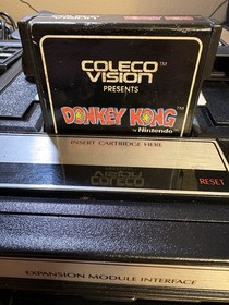 Original Vintage ColecoVision AV, Power, Donkey Kong Star Trek, Looping Games