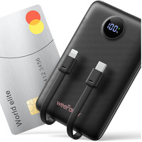 10000 Mah Mini Powerbank 22,5W Schnelllade Externer Ak