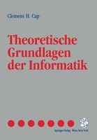 Clemens H. Cap | Theoretische Grundlagen Der Informatik | Taschenbuch | Deutsch