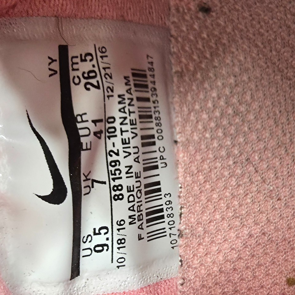Nike Flex Supreme TR5 Running Shoes Womens 9.5 Pink Sneakers Trainer ...