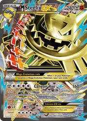 M Steelix EX 109/114 Full Art Steam Siege