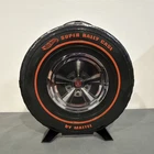 Vintage Mattel Hot Wheels Redline 24-Car Holder Super Rally Case-Carrier Black.