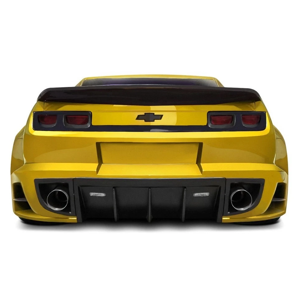 For Chevy Camaro 10-13 CCG Style Fiberglass Wide Body Rear Bumper Unpainted Foto 2 de 4