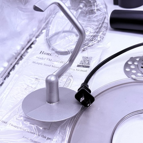 Honinst Mitigeur sur Pied Multifonctionnel 7 en 1,5 QT 8 Vitesses Inclinable Cuisine Mix - Photo 7/19