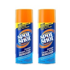 Spot Shot Instant Carpet Stain Remover Aerosol 14 oz can 14 Ounce Pack of 2