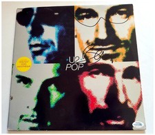 U2 Bono Signed Autographed War Album Cover w/ Sketch ACOA
