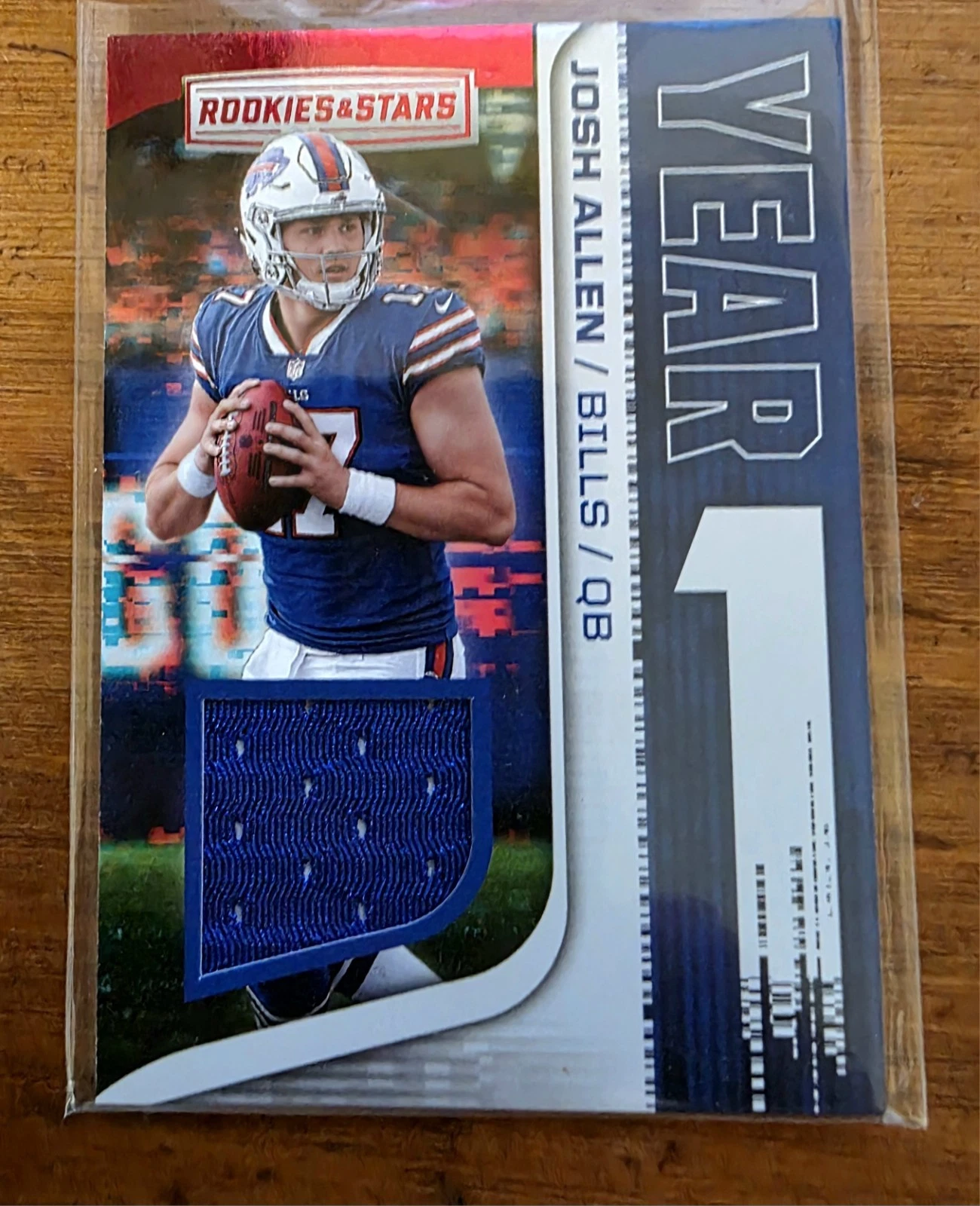 Josh Allen Panini Rookies & Stars Year 1 Relics #YO5 Base