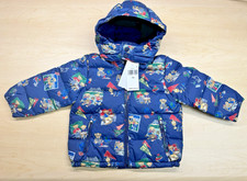 Size 24M 185 Polo Ralph Lauren Baby Boy Down Classic Bears Coat W Hood NWT