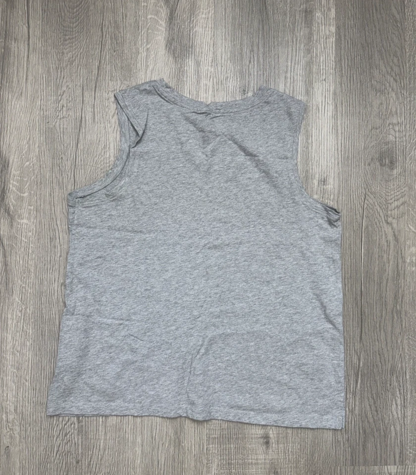 Camiseta sin mangas Sonoma para mujer atlética de algodón orgánico gris talla M 6665 Foto 3 de 3