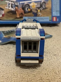 LEGO City (4441) Police Dog Van w/ Box, Police Van, Police Minifig, And 1 Manual