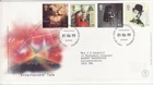 GB Stamps First Day Cover Entertainer's Tale, Dalek, Wembley, TV sport SHS  1999